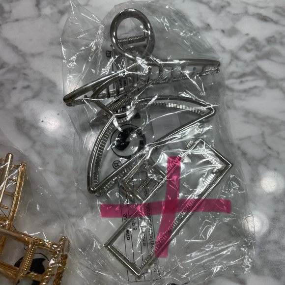 Metal hair claws - Picture 2 of 2